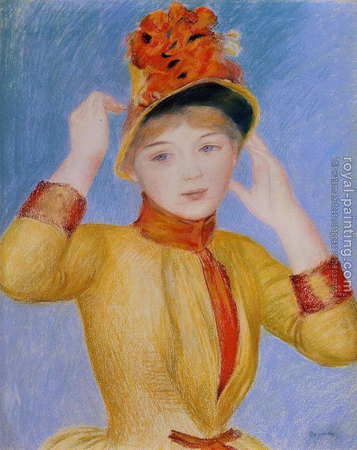 Pierre Auguste Renoir : Yellow Dress